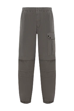 Stone Island мужские брюки коричневые с эластичным поясом 186959 - фото 1