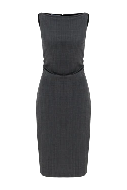 Prada платье из эластичного мохерового хлопка 186984 - фото 1