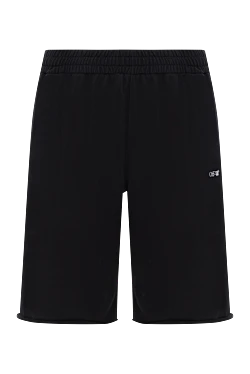 Off-White спортивні шорти scribble diag білі чоловічі 187252 - фото 1