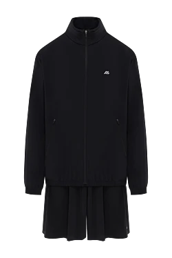 Balenciaga спортивный костюм с шортами черный мужской с логотипом 187361 - фото 1