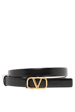Valentino reversible women's belt with vlogo buckle 187441 - photo 1