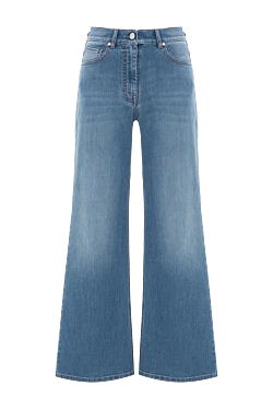 Peserico women's blue distressed flared jeans 187797 - photo 1