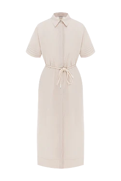 Peserico short sleeve shirt dress with monil chain 188050 - photo 1