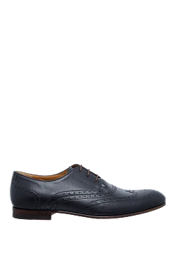 Gucci туфли мужские из кожи черные 984145 - фото 1