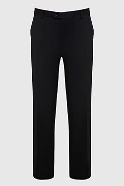 Brioni black wool and mohair pants for men 984702 - photo 1
