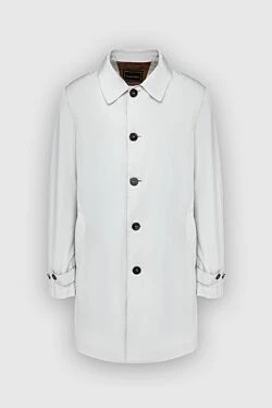 Canali пальто з поліаміду та поліуретану біле. чоловіче 985714 - фото 1