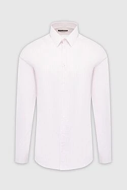 Dolce & Gabbana сорочка з бавовни рожева чоловіча 996515 - фото 1