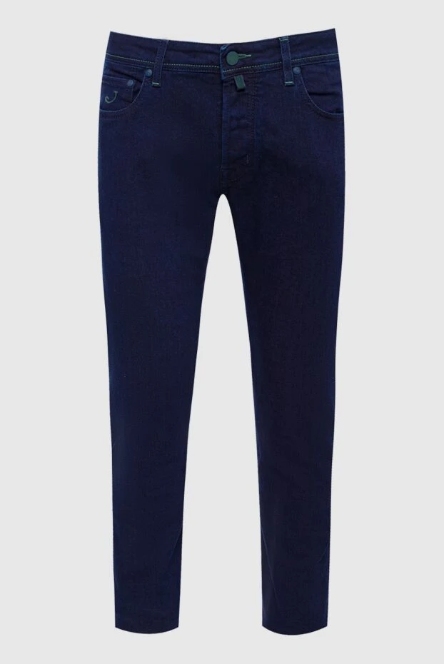 Jacob Cohen blue cotton and elastomer jeans for men 163604 - photo 1
