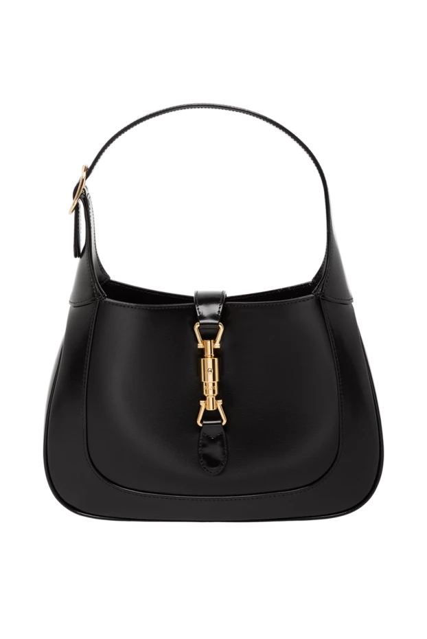 Gucci сумка жіноча чорна із натуральної шкіри 179260 - фото 1