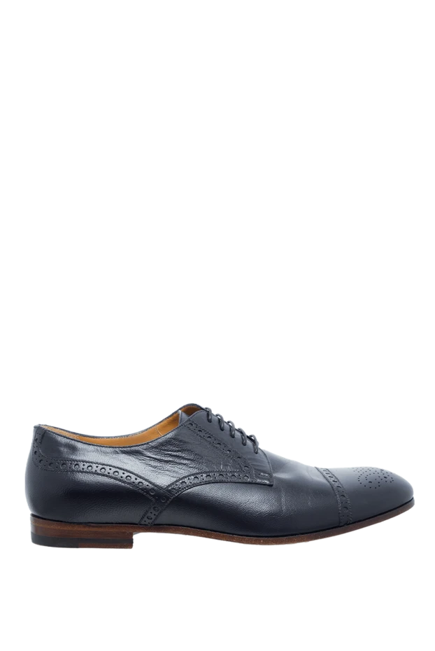 Gucci туфли мужские из кожи черные 997350 - фото 1