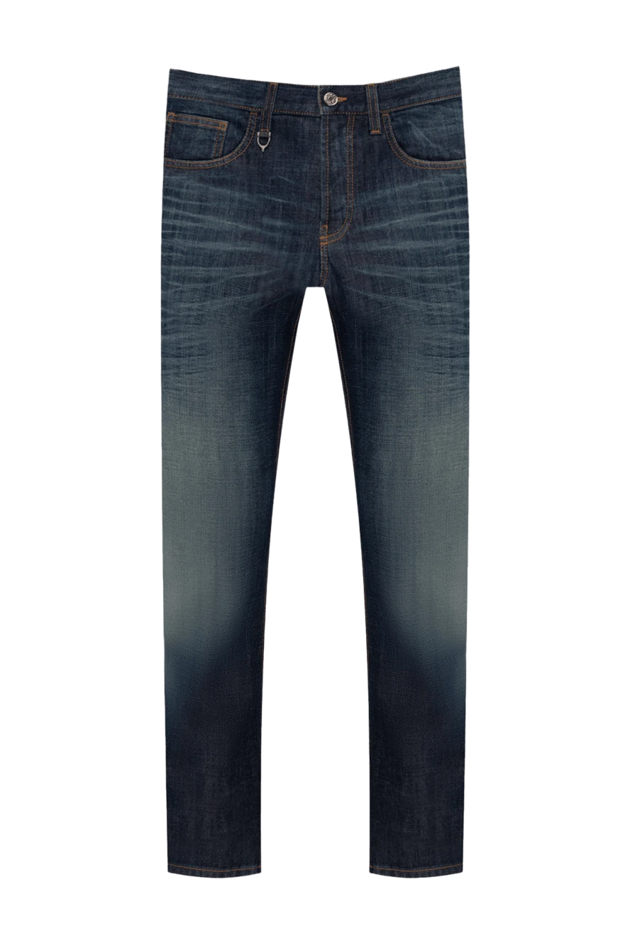 Gucci джинсы из хлопка синие мужские 119150 - фото 1