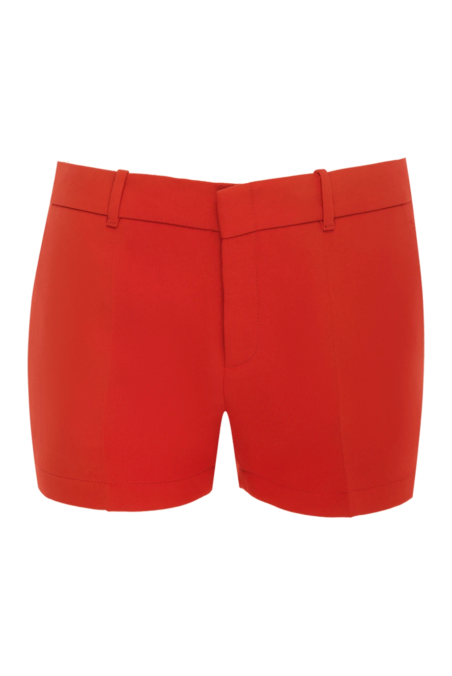 Gucci red silk shorts for women 130408 - photo 1
