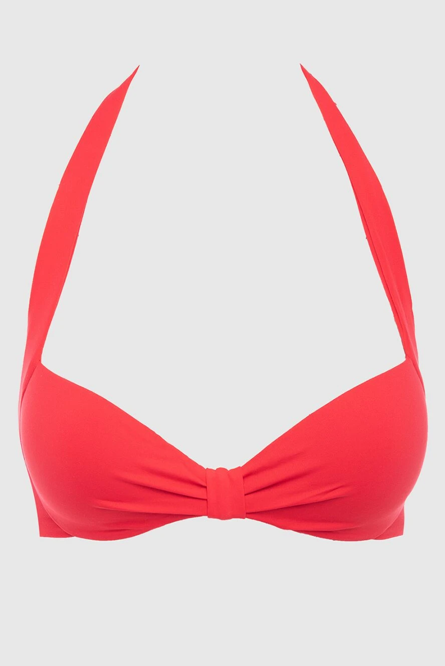 MC2 Saint Barth swimsuit top made of polyamide and elastane red women's 131623 - photo 1