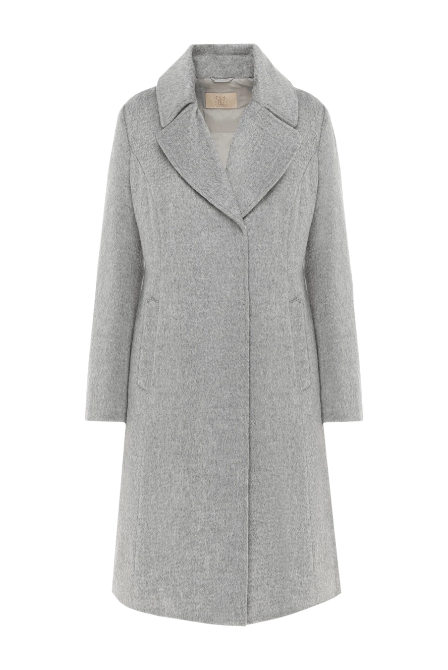 Gallotti gray wool coat for women 135550 - photo 1