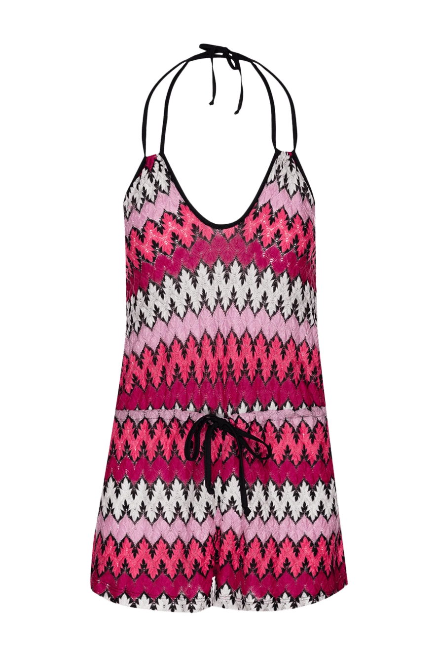 MC2 Saint Barth jumpsuit made of polyester and cotton pink for women 135803 - photo 1