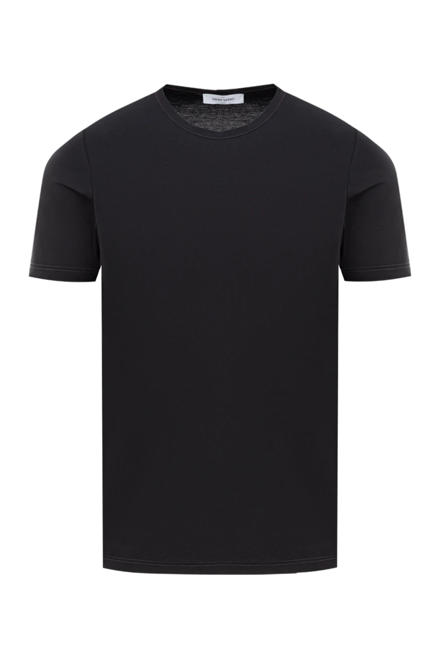Gran Sasso men's purple cotton t-shirt 135866 - photo 1