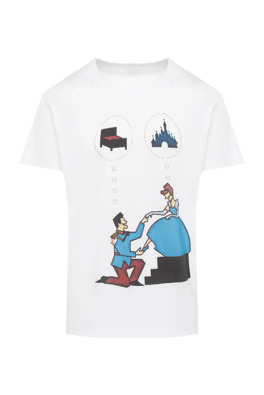 Bisibiglio white cotton t-shirt for men 135980 - photo 1