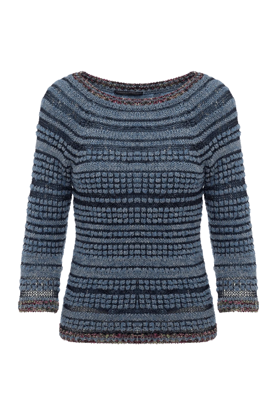 Ermanno Scervino blue jumper for women 136917 - photo 1
