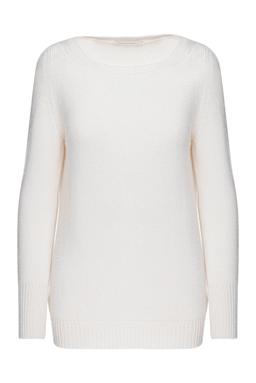 Ermanno Scervino white womens cashmere extended jumper 136927 - photo 1