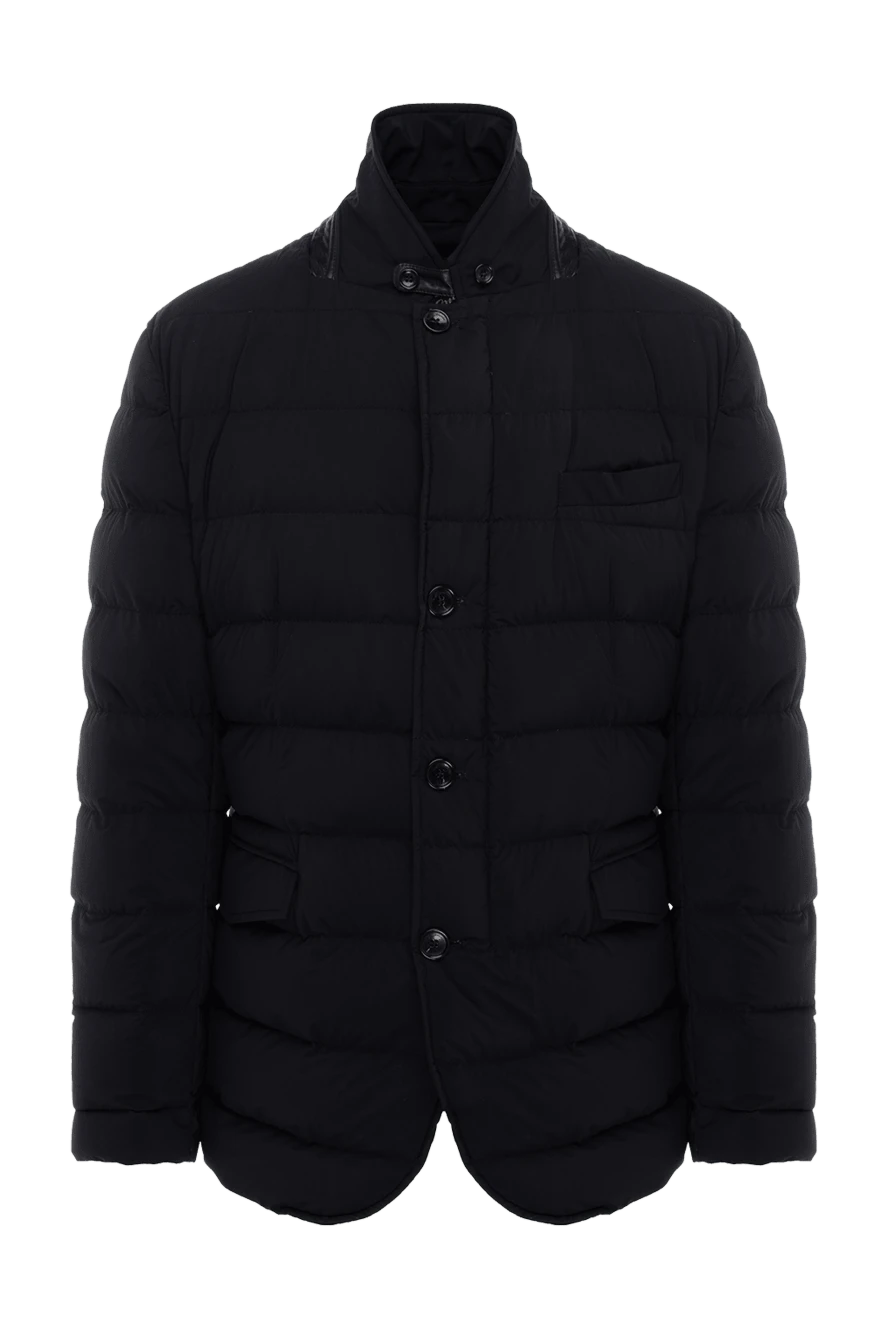 Montecore men's black quilted buttoned jacket with flap pockets 137354 - photo 1