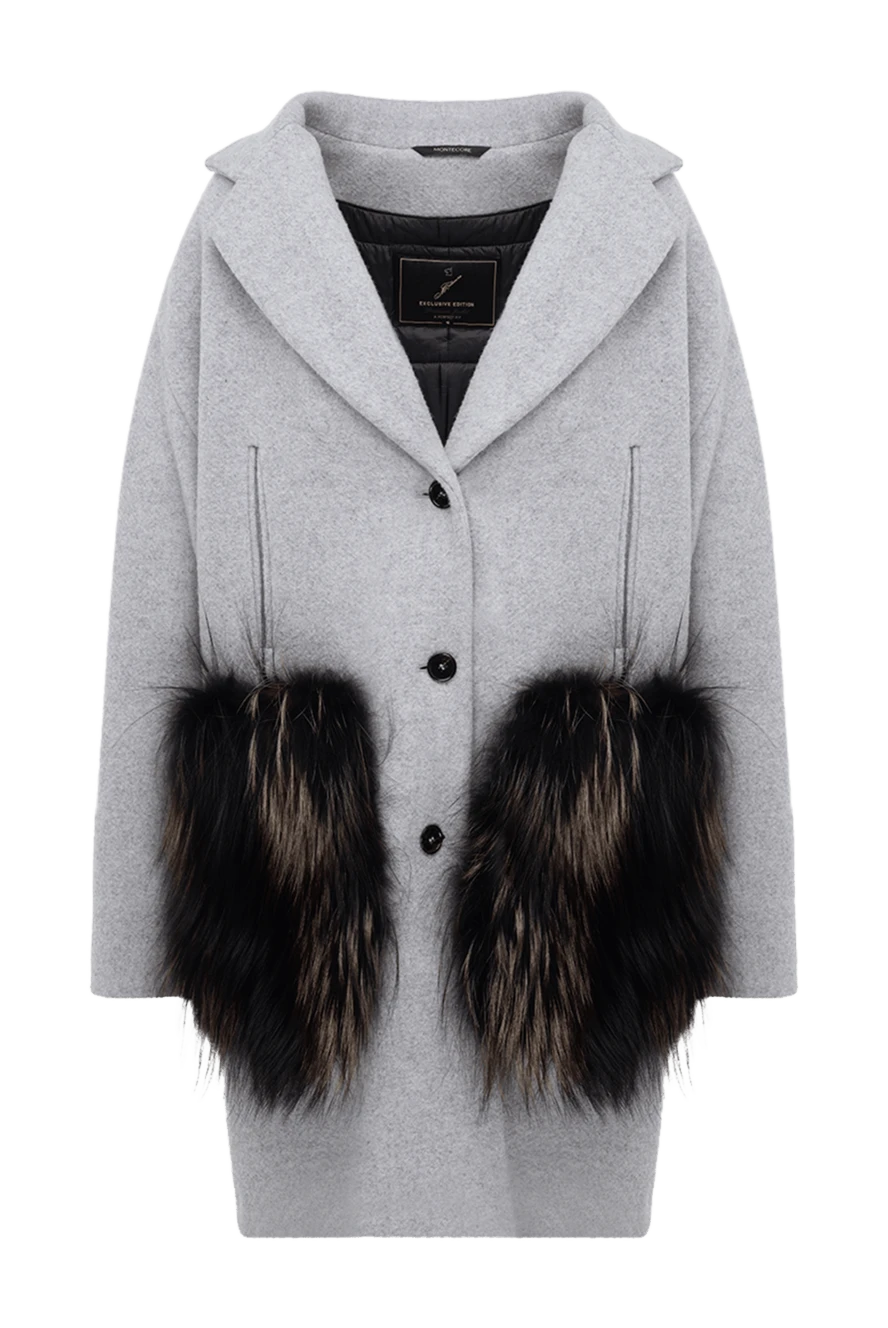 Montecore gray coat for women 138551 - photo 1
