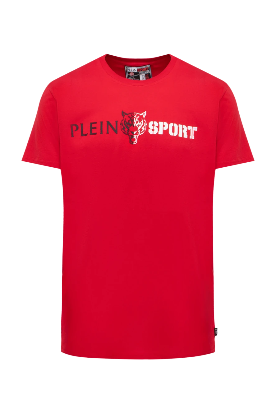 Philipp Plein футболка из хлопка красная мужская красная 139193 - фото 1