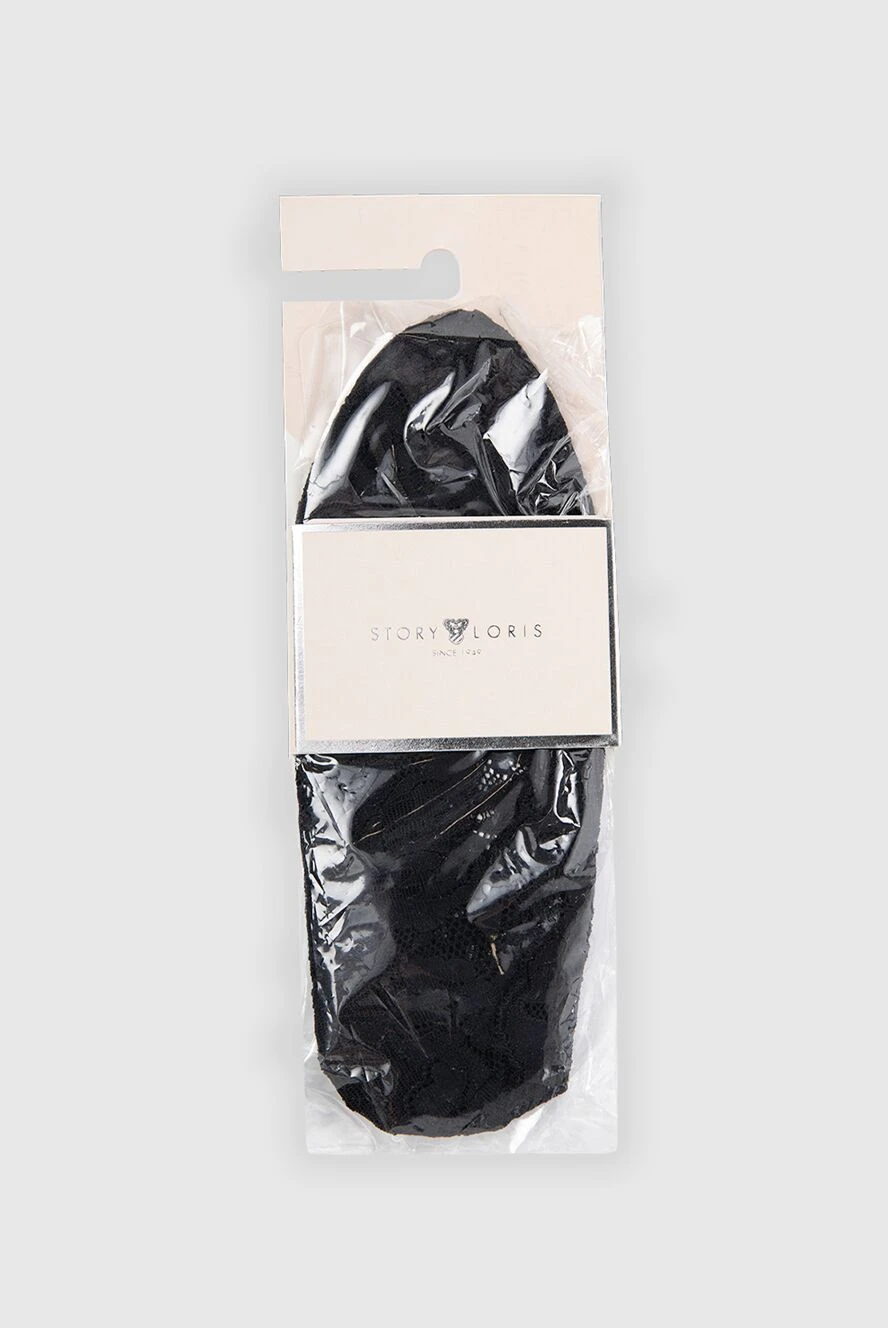 Story Loris women's lace no-show socks black 140261 - photo 1