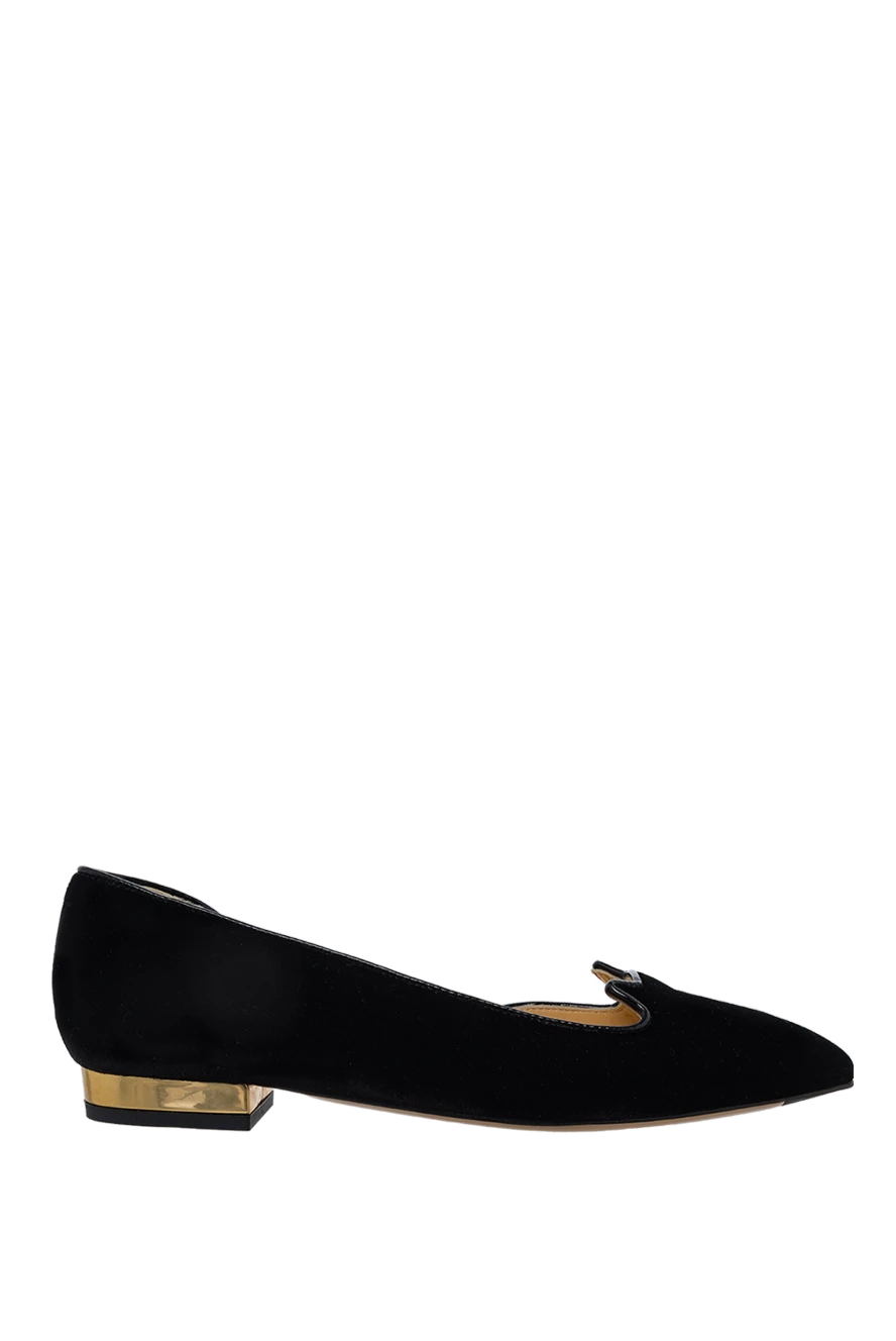 Charlotte Olympia туфлі жіночі чорні з вирізами у формі вушок 141066 - фото 1