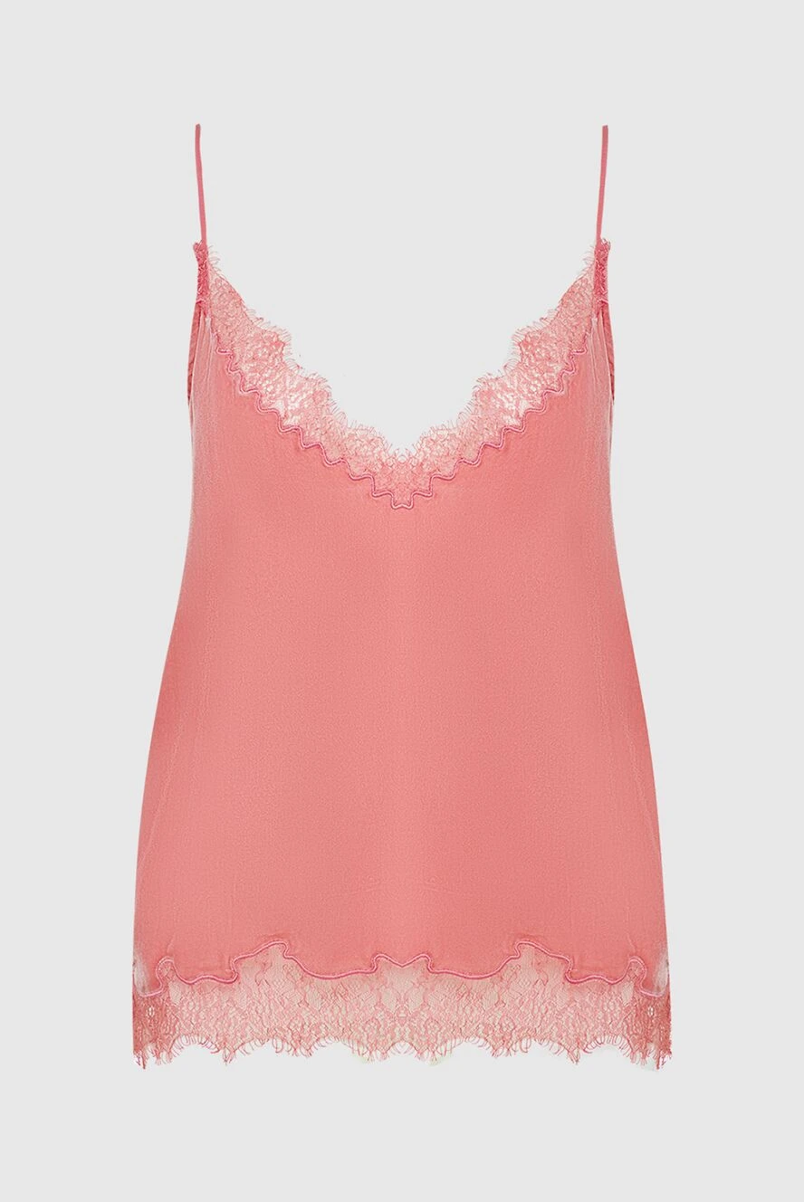NotShy top made of viscose silk pink for women 142411 - photo 1