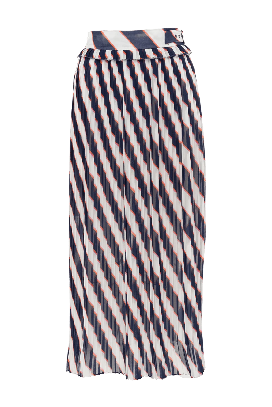 Golden Goose юбка из полиэстера синяя женская синяя 142452 - фото 1