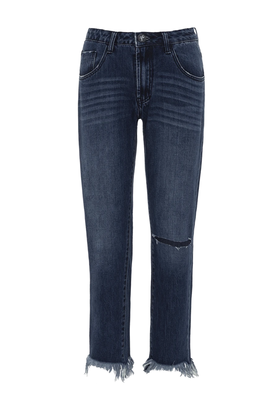 One Teaspoon blue women's jeans with a slit on the leg 142851 - photo 1
