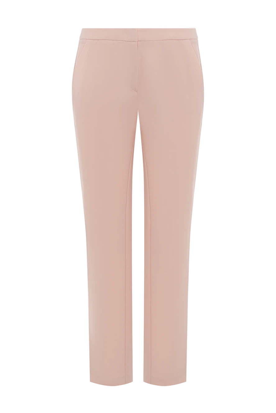 D.Exterior women's pink trousers with side stripes 143924 - photo 1