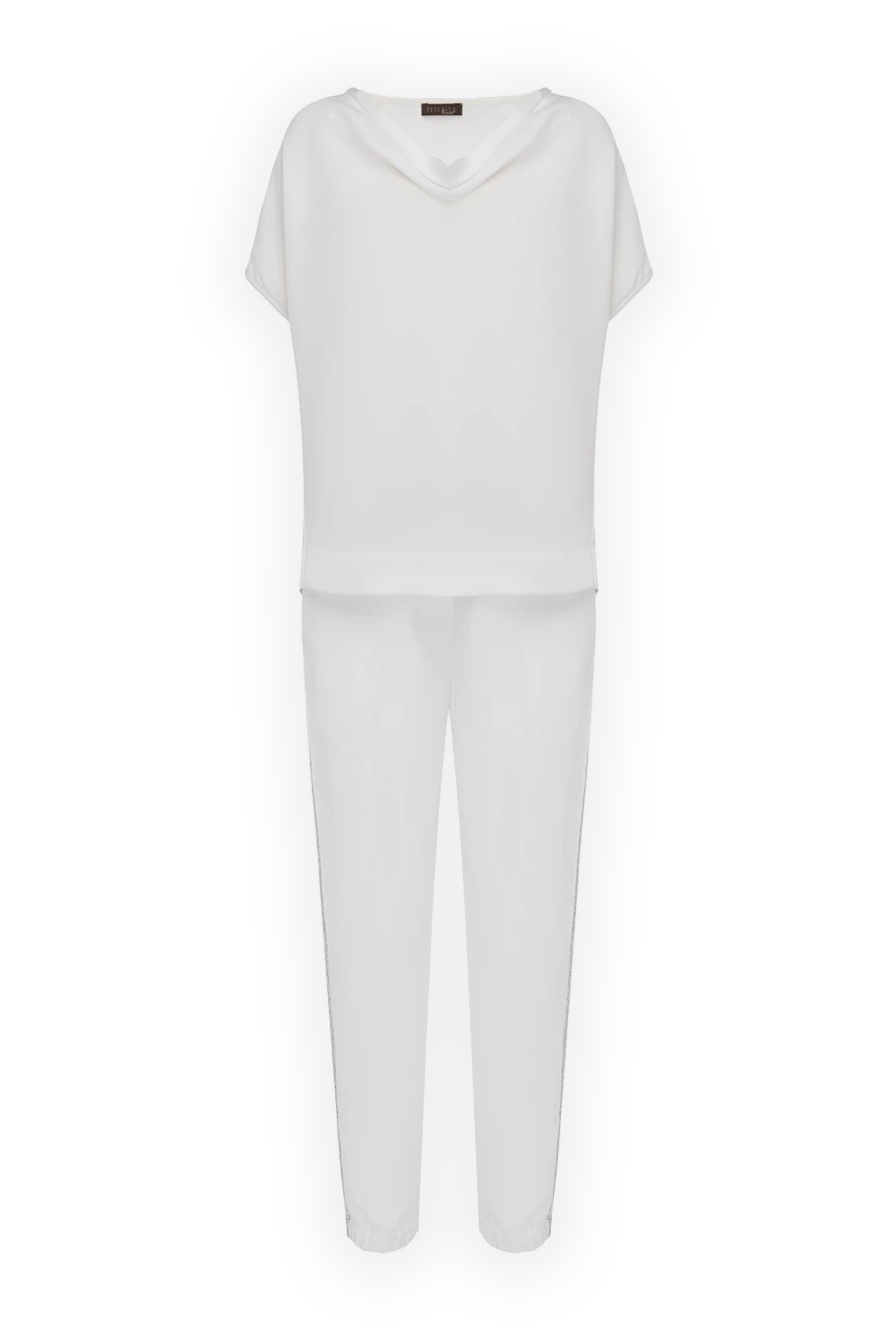 Peserico white polyester walking suit for women 144276 - photo 1