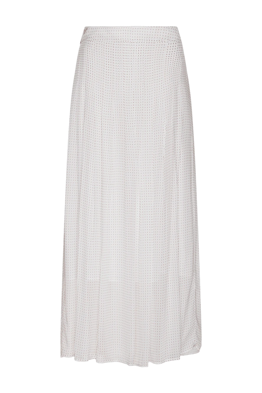 Peserico white viscose skirt for women 144795 - photo 1