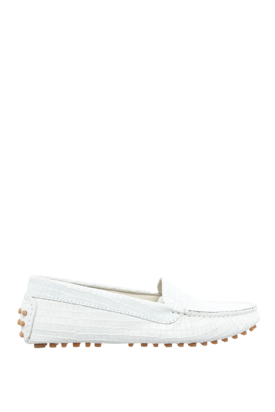 Peserico loafers women's with textured sole white 144815 - photo 1