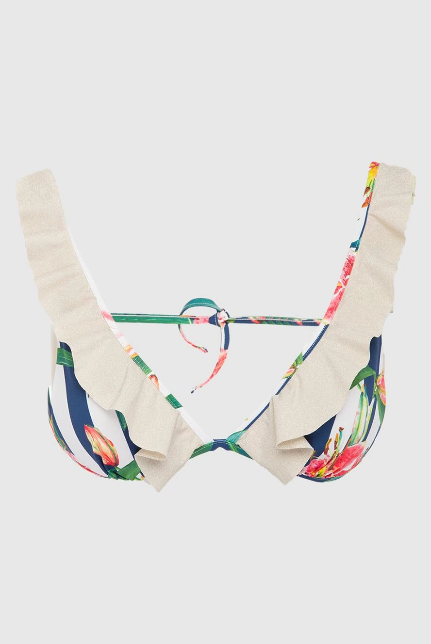 MC2 Saint Barth women's two-piece swimsuit made of polyamide and elastane white 145288 - photo 1