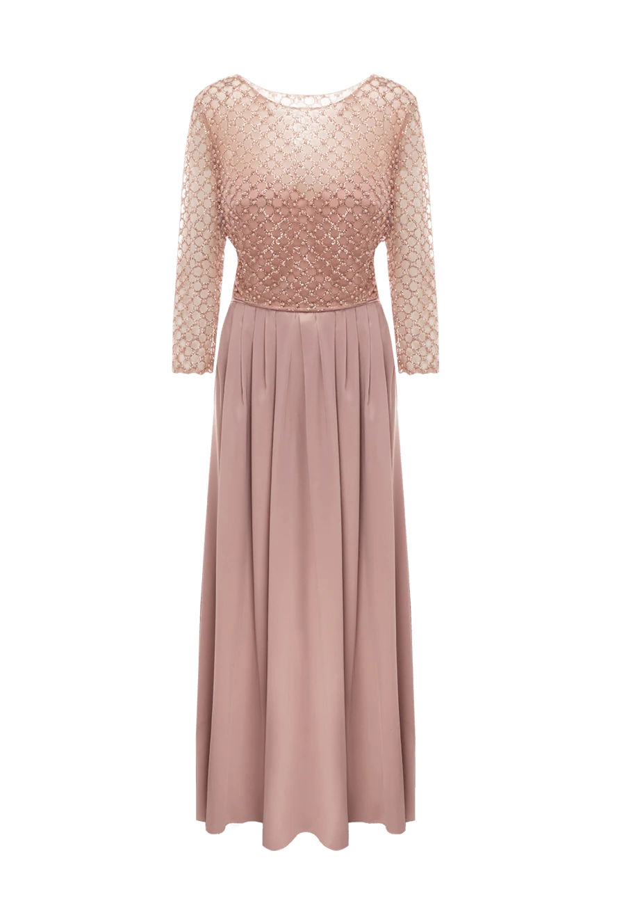 Fleur de Paris костюм с юбкой из полиамида розовый женский костюм с юбкой 145377 - фото 1