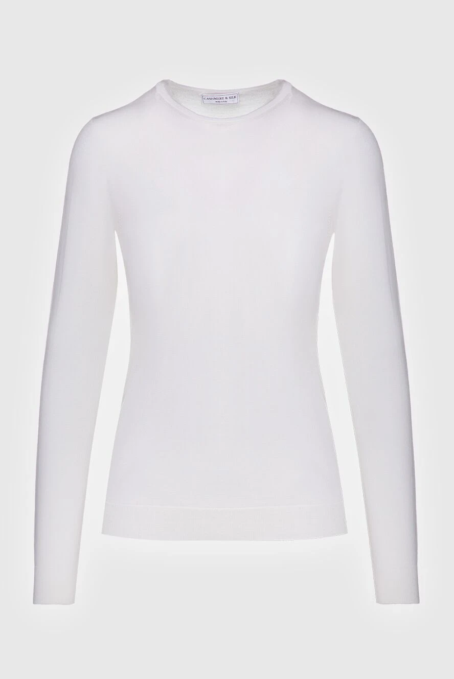 Cashmere & Silk Milano white lightweight womens jumper 147174 - photo 1