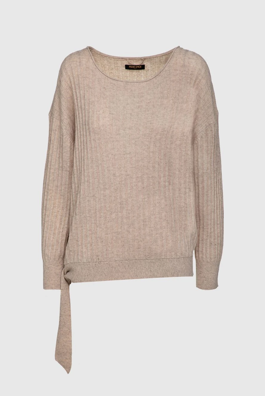Max&Moi beige wool and cashmere sweater for women 147303 - photo 1