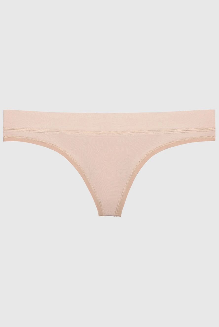Organic Basics women's classic thong panties beige 149007 - photo 1