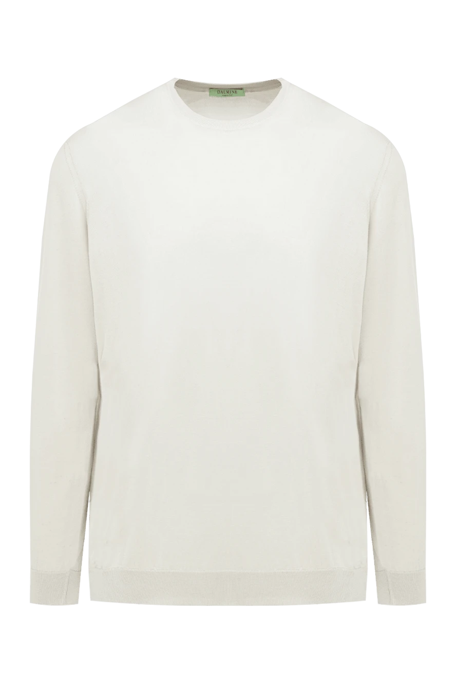 Dalmine white silk jumper for men 149369 - photo 1