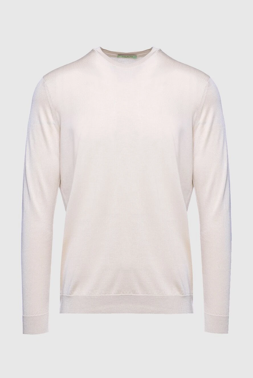 Dalmine beige silk jumper for men 149374 - photo 1