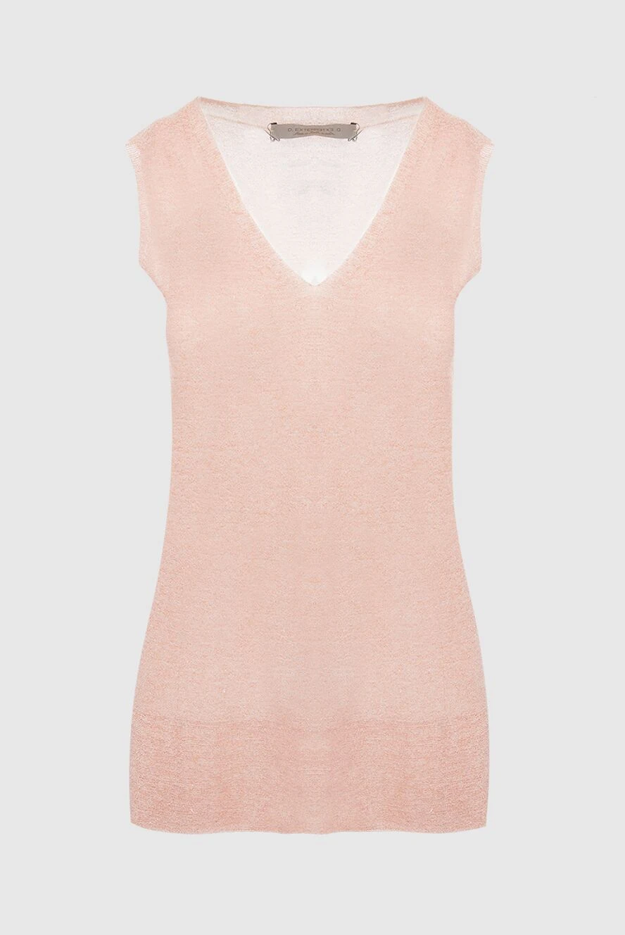 D.Exterior top made of viscose and polyester pink for women 149777 - photo 1