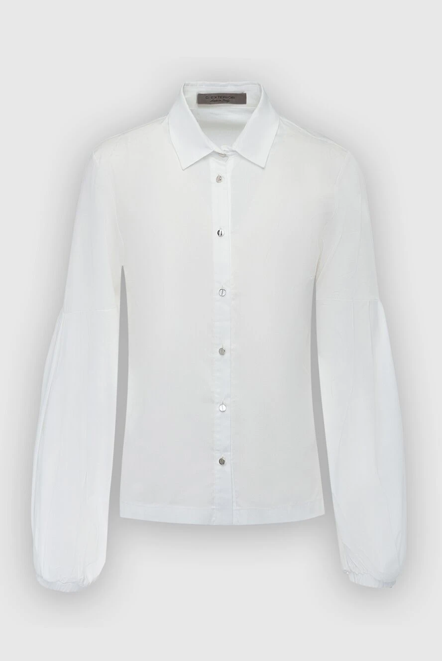 D.Exterior women's shirt with shaped sleeves white 149778 - photo 1