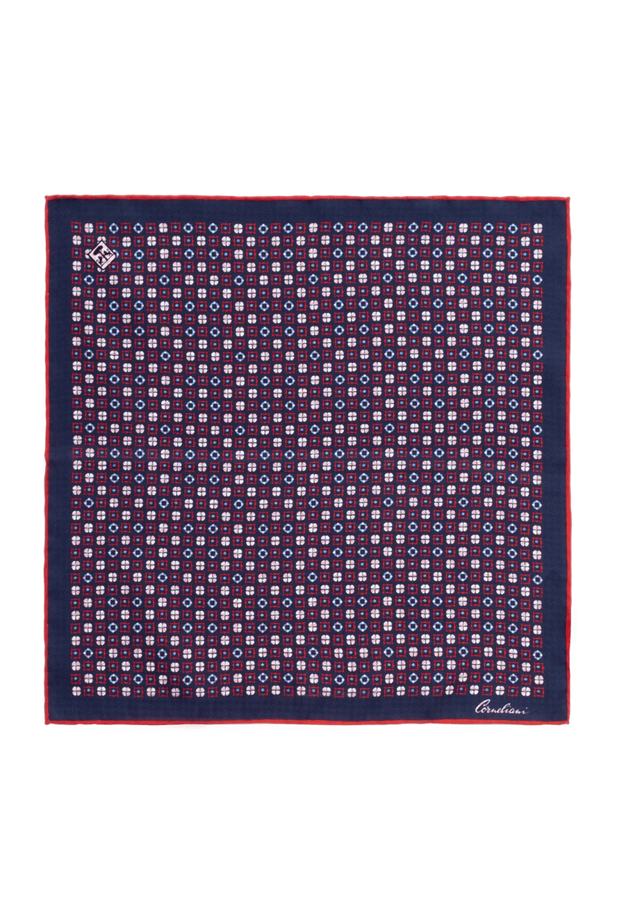 Corneliani pouchette made of silk blue for men 149996 - photo 1