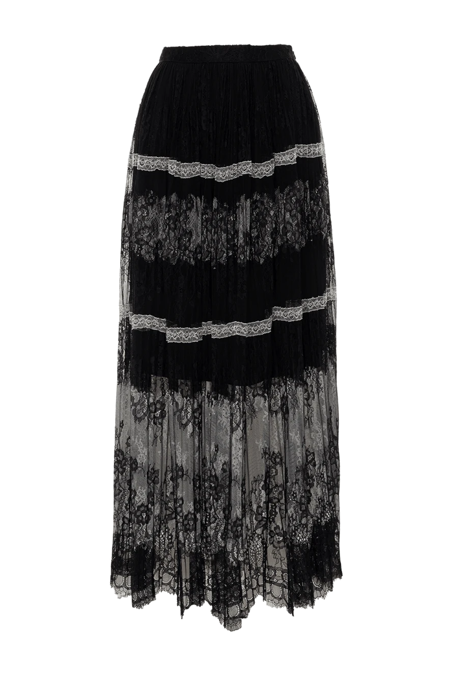 Ermanno Scervino black polyamide skirt for women 150133 - photo 1