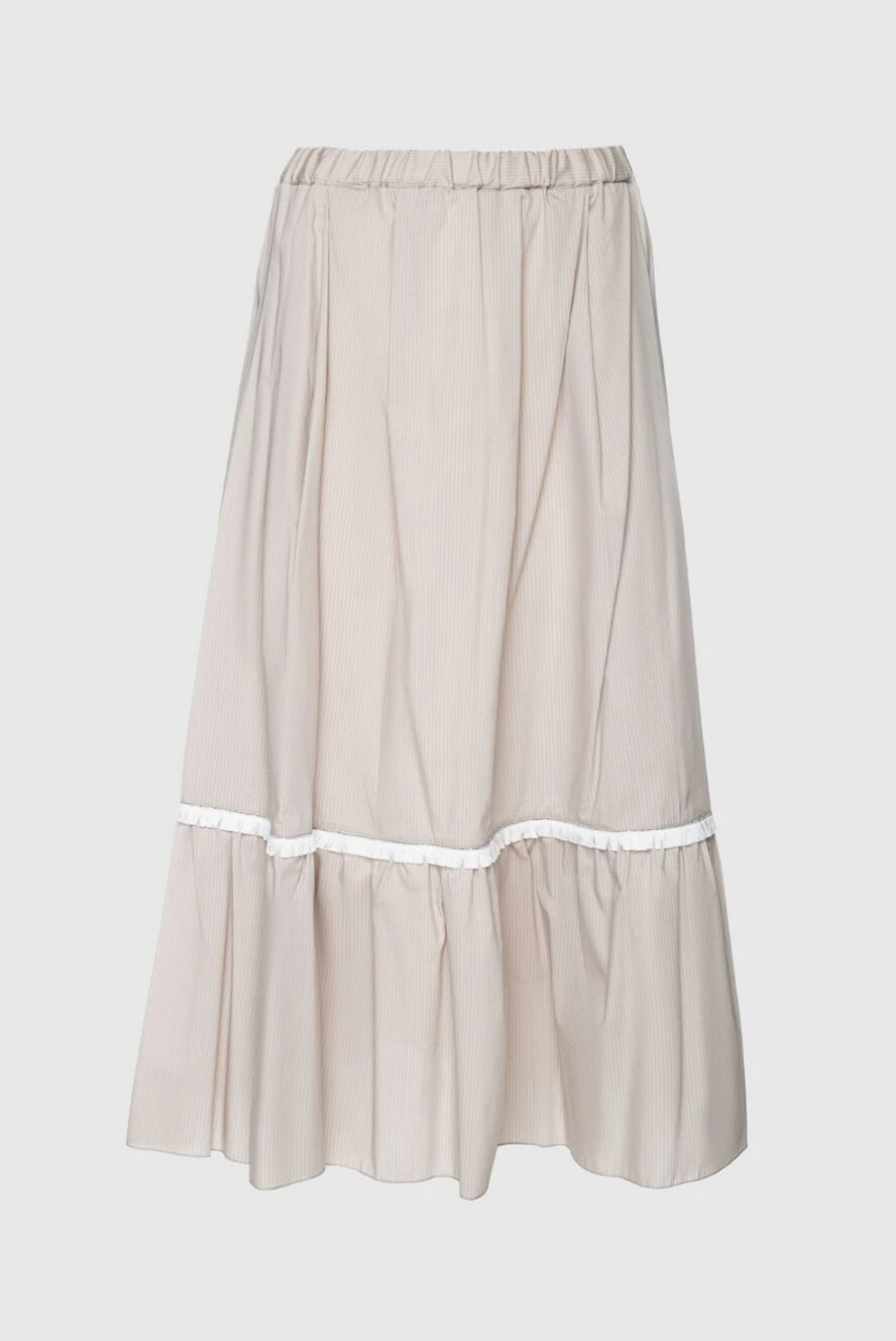 Rocco Ragni beige skirt for women 150978 - photo 1
