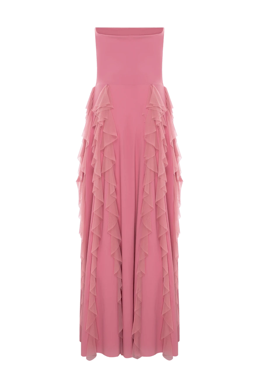 Chiara Boni pink maxi evening womens dress 151315 - photo 1