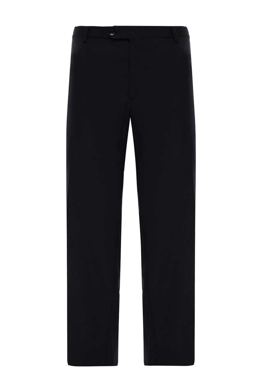 Lubiam men's black wool pants 151340 - photo 1