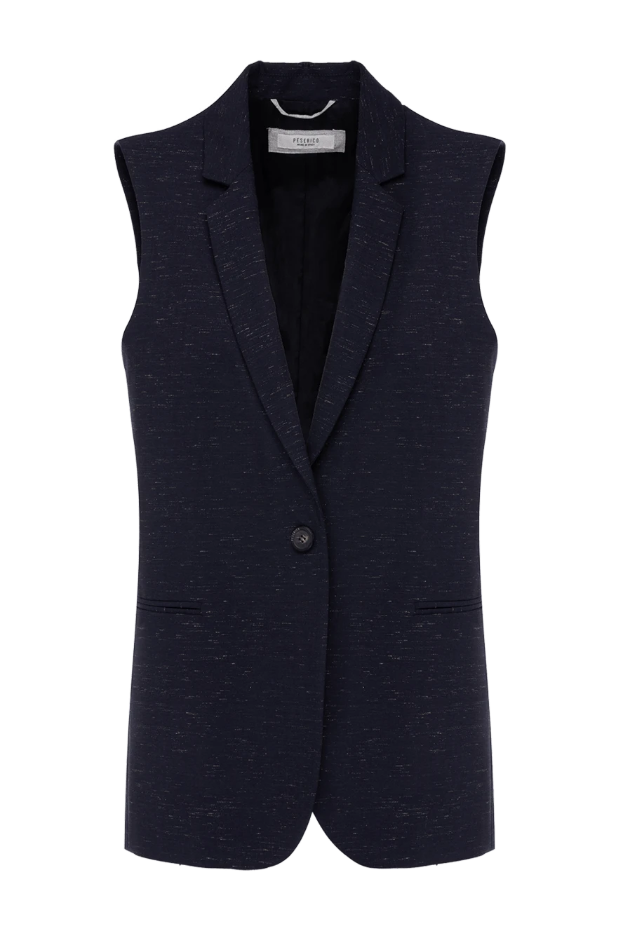 Peserico blue vest for women 151796 - photo 1